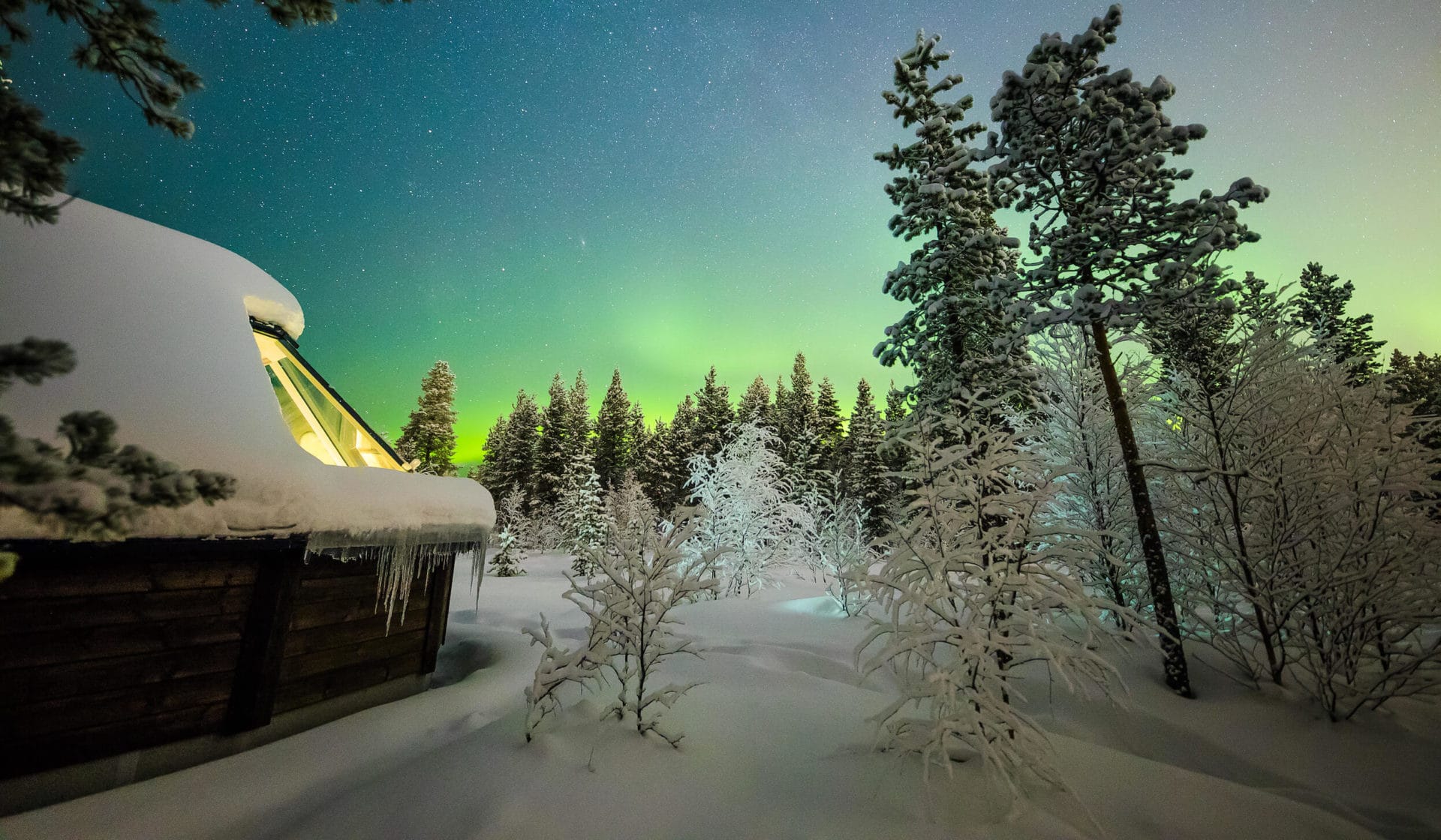 Aurora Village Finnland - Hütte