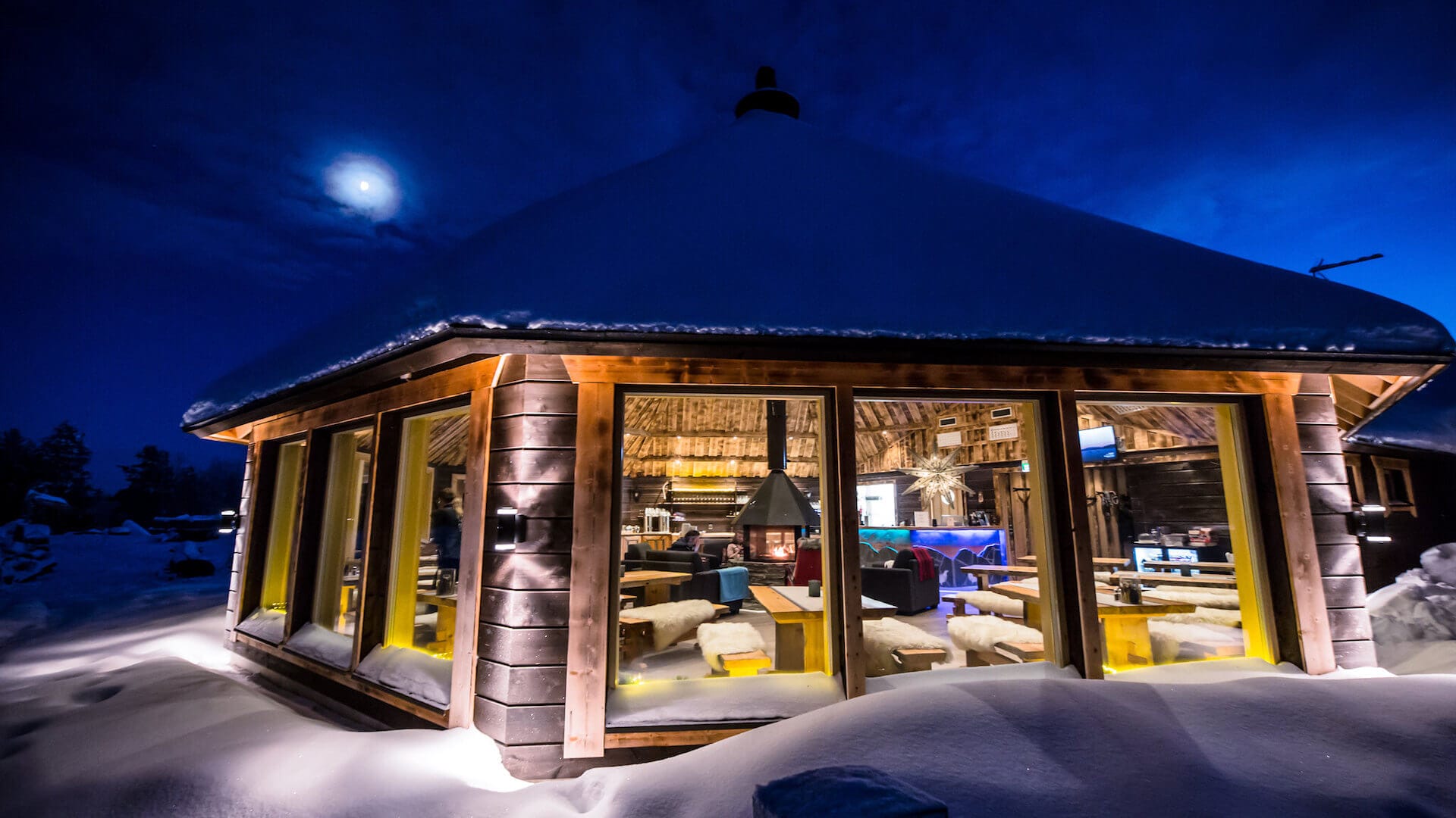 Aurora Village Finnland - Restaurant