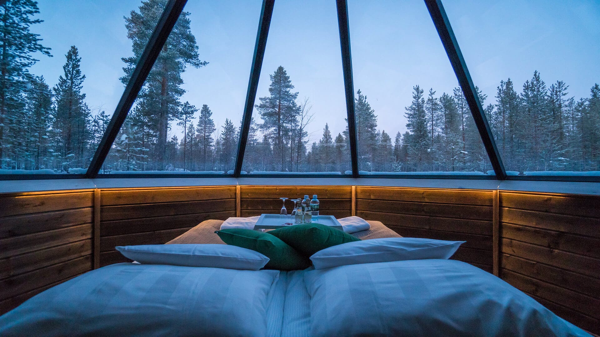 Aurora Village Finnland - Schlafzimmer