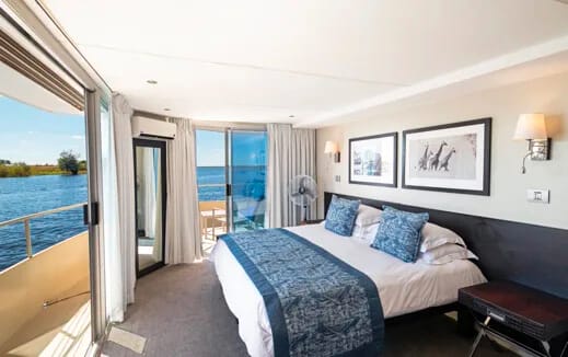 Zambezi Queen, Master Suite, Namibia, Botswana