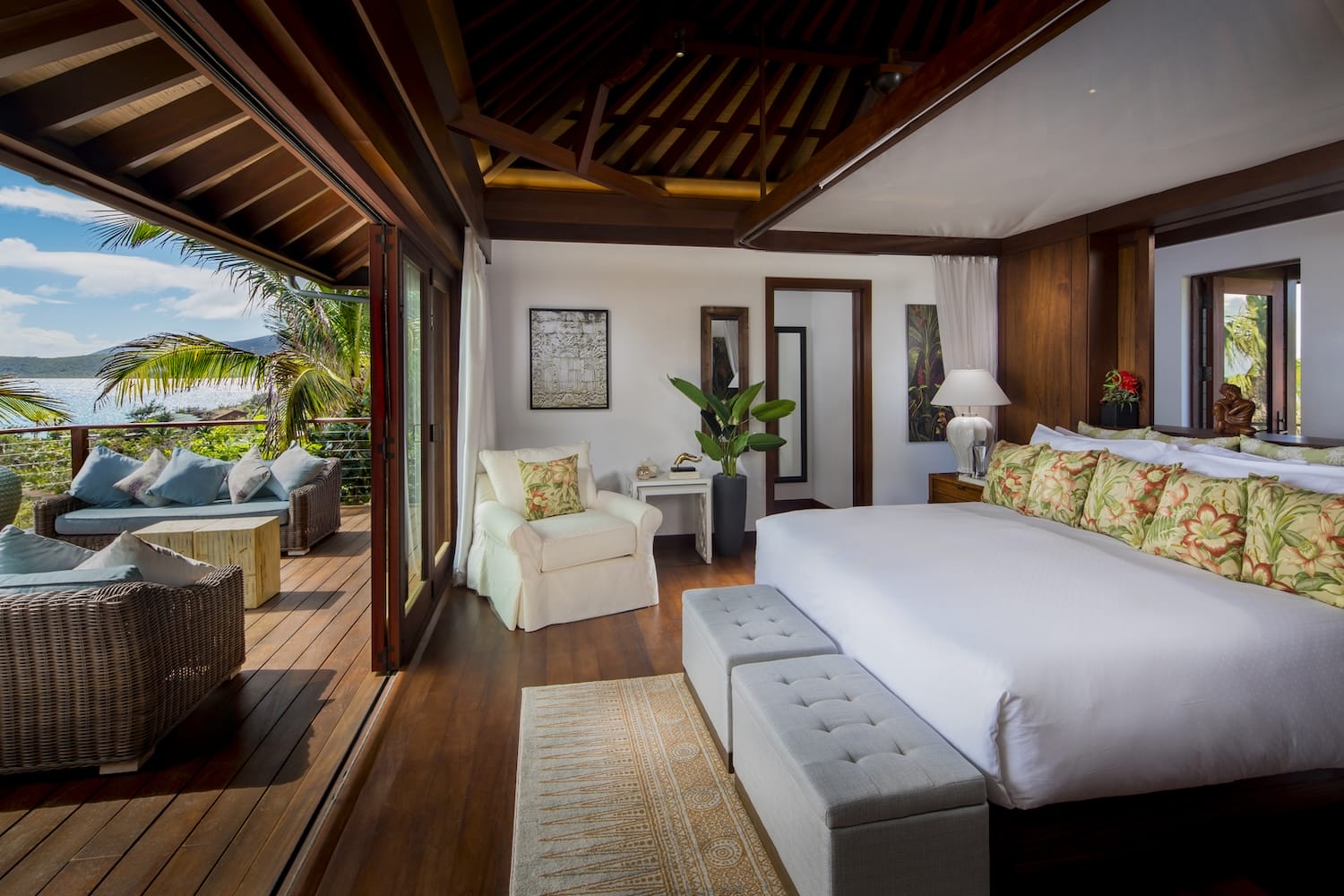 Necker Island, Temple House, Sunrise